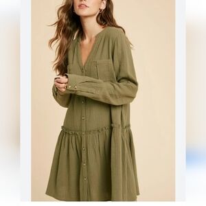 Anthropologie Katie tunic dress